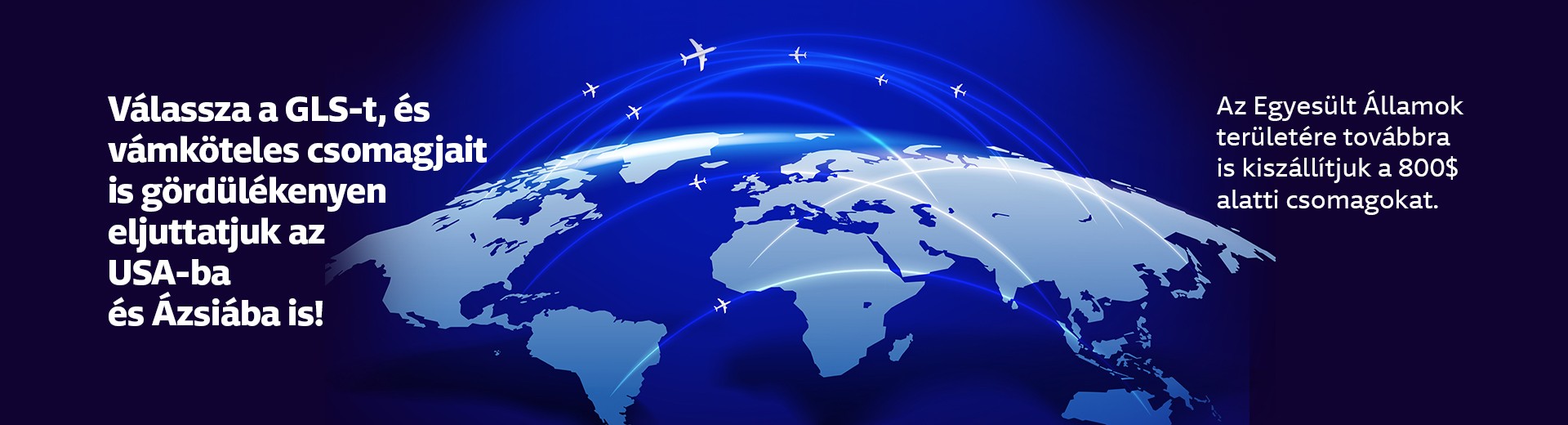 Duty-paid packages also arrive smoothly in the US and Asia